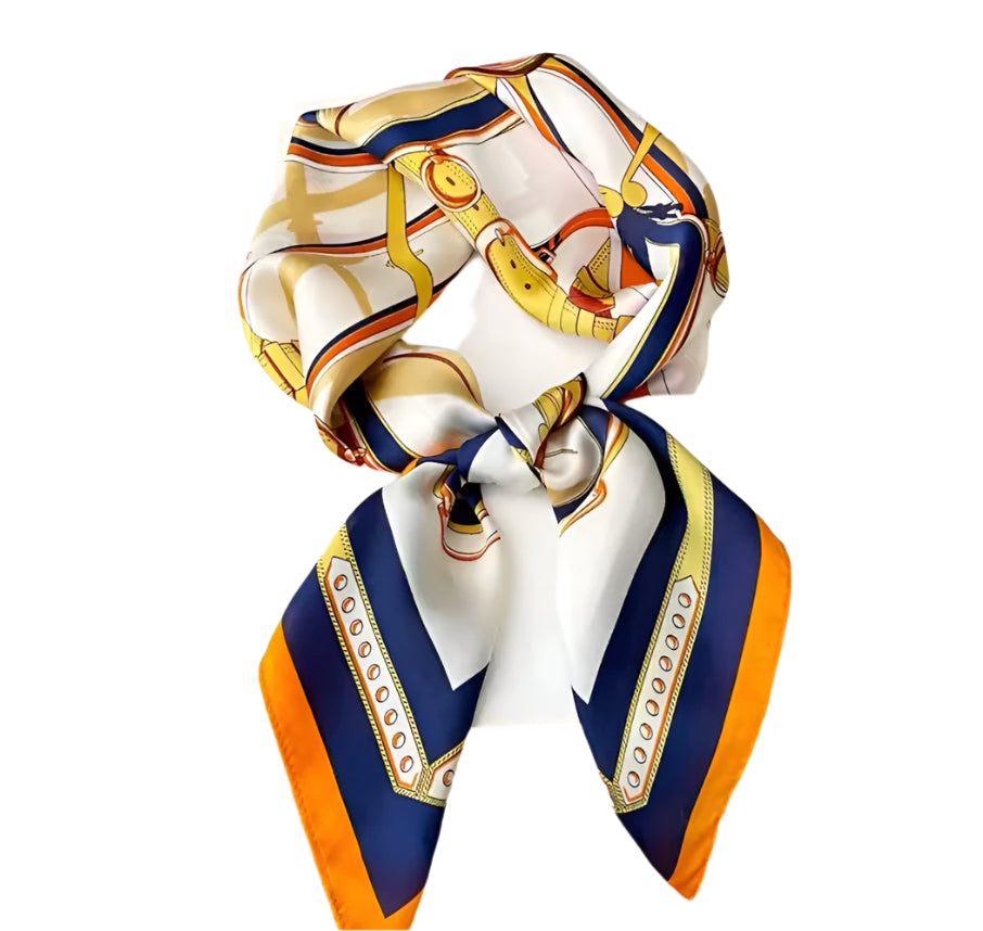 Amber Saddle Wheel Scarf