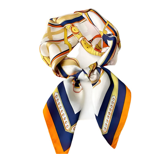 Amber Saddle Wheel Scarf