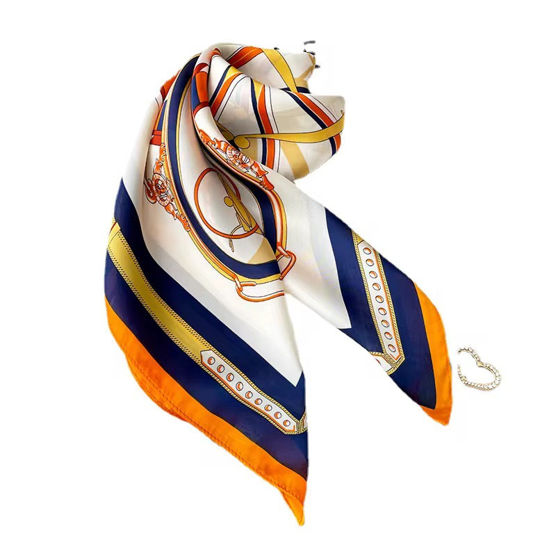 Amber Saddle Wheel Scarf