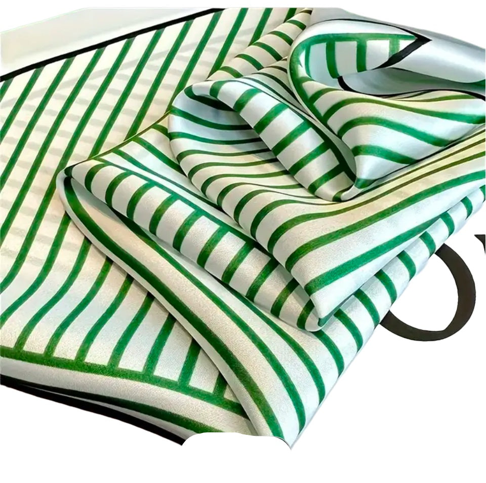 Emerald Lines Scarf