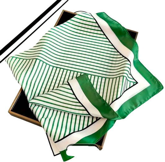 Emerald Lines Scarf