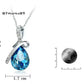 Blue Zircon stone chain only